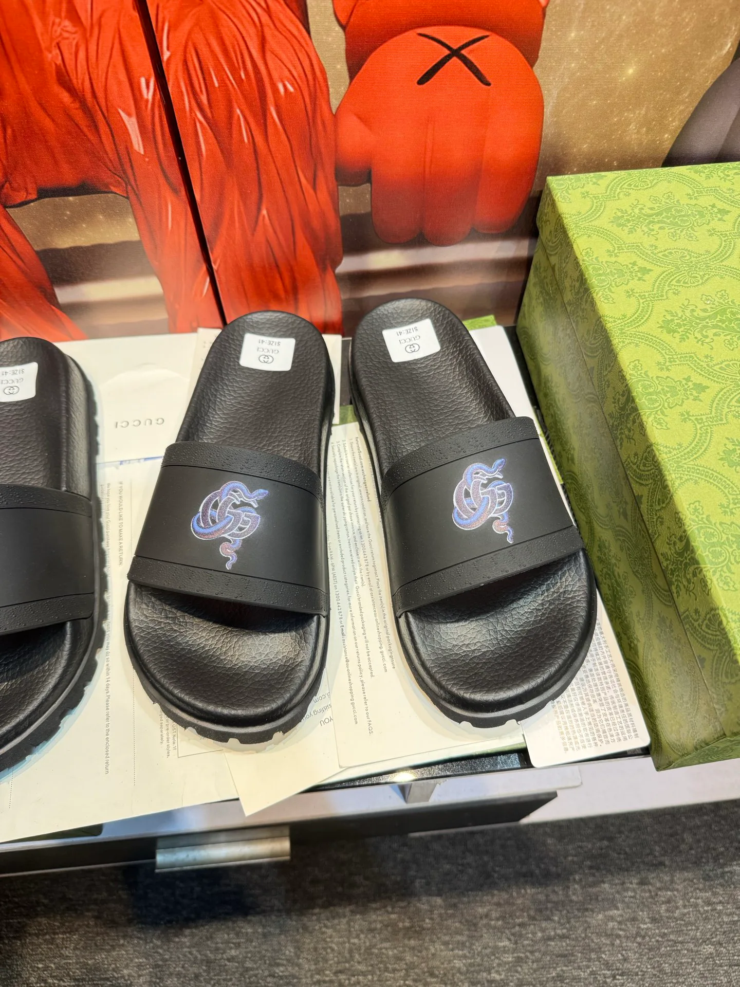 Шлепанцы Женские Gucci 10313887