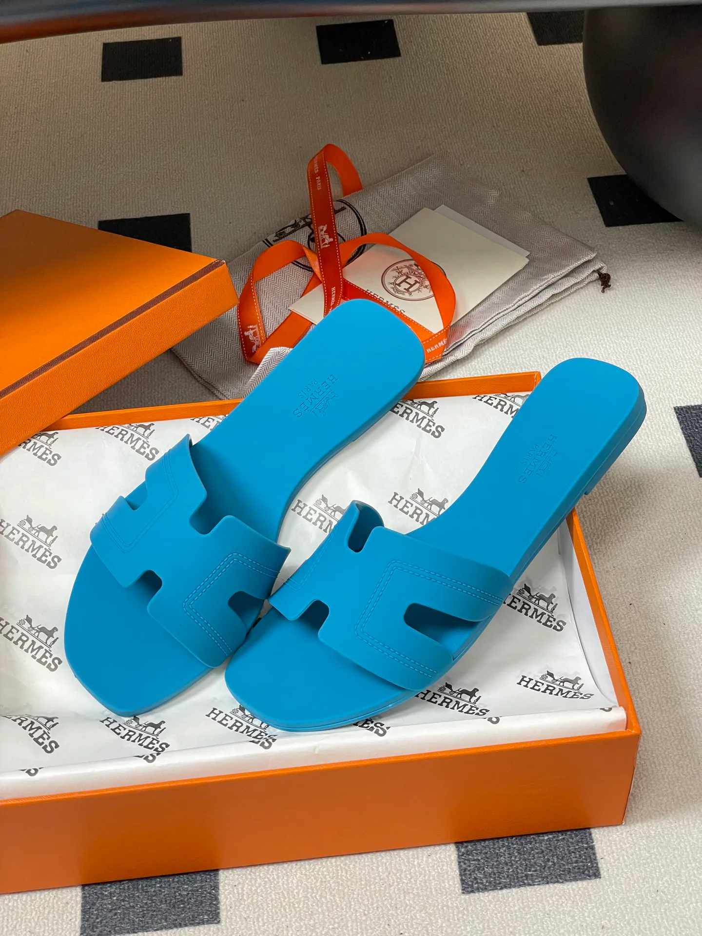 Шлепанцы Женские Hermes 11668796