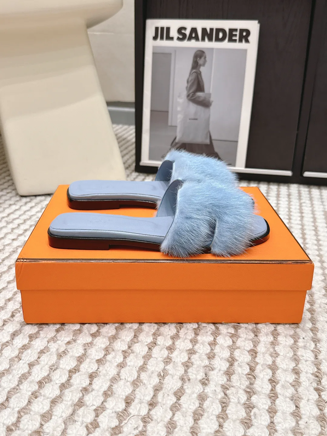 Тапочки Женские Hermes 12859267