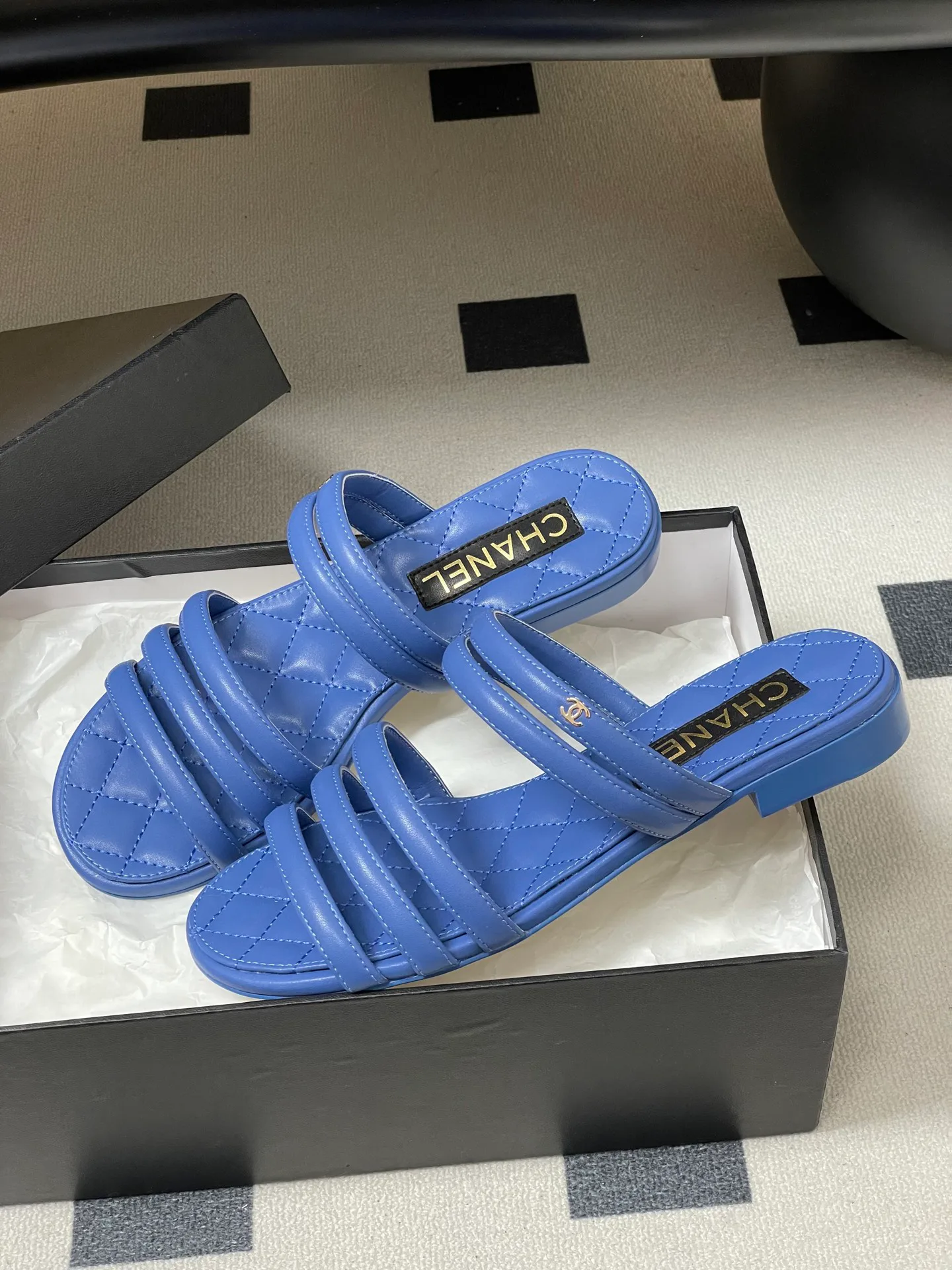 Шлепанцы Женские Chanel 374972