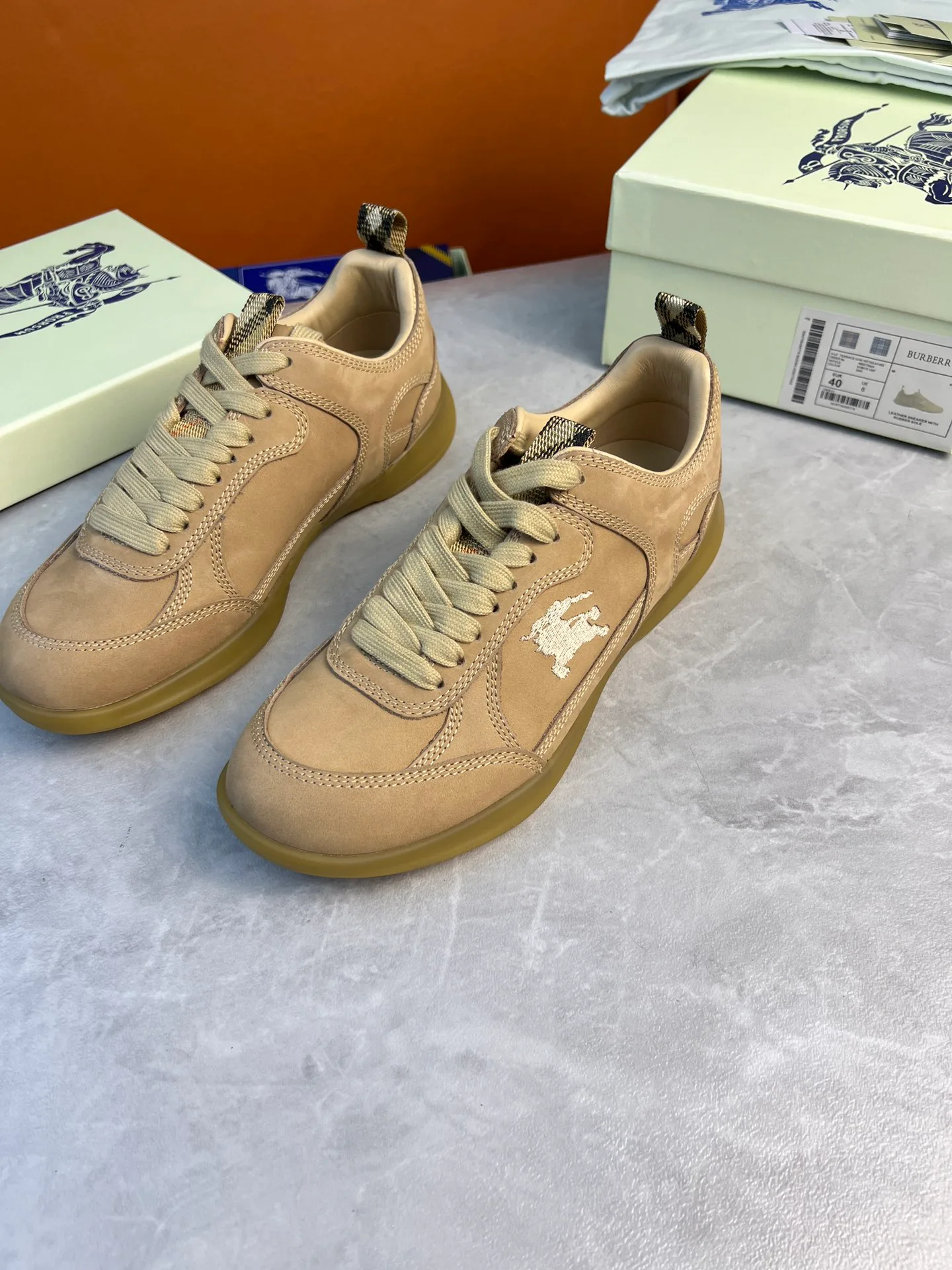 Кроссовки Мужские Burberry 17420305