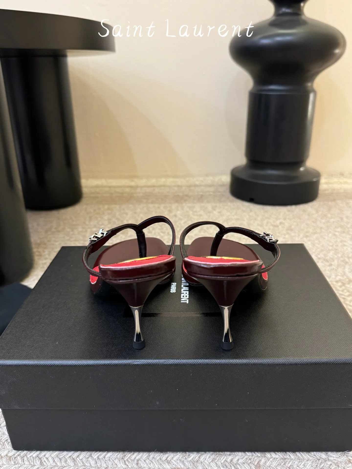 Босоножки Женские Saint Laurent 13182194