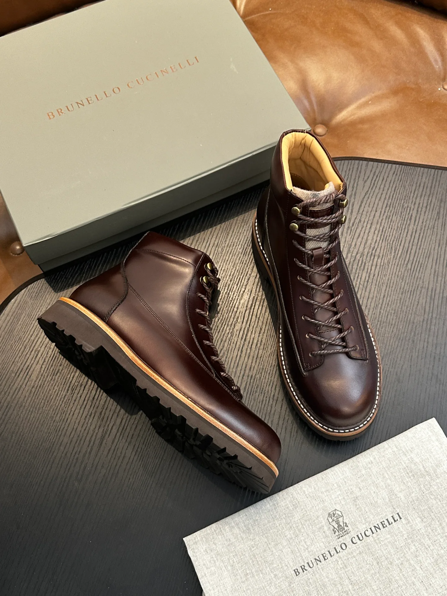 Ботинки Мужские Brunello Cucinelli 10489974