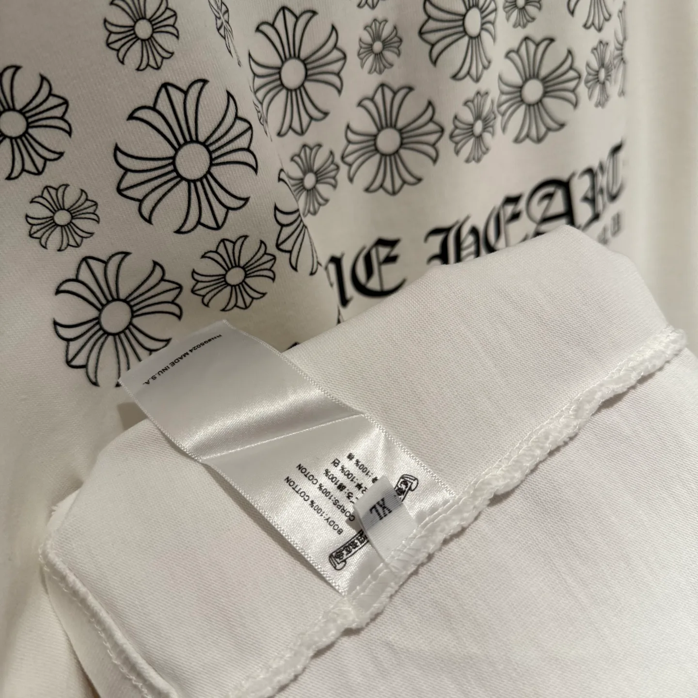 Футболки Мужские Chrome Hearts 11732419