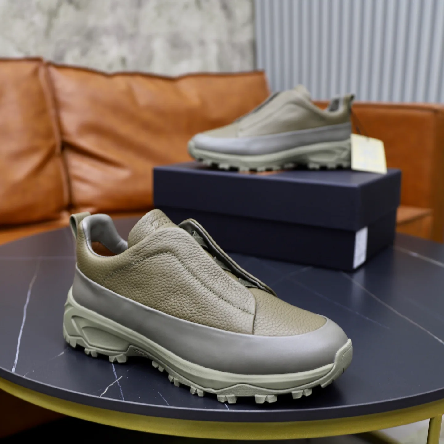 Кроссовки Мужские Zegna 433920