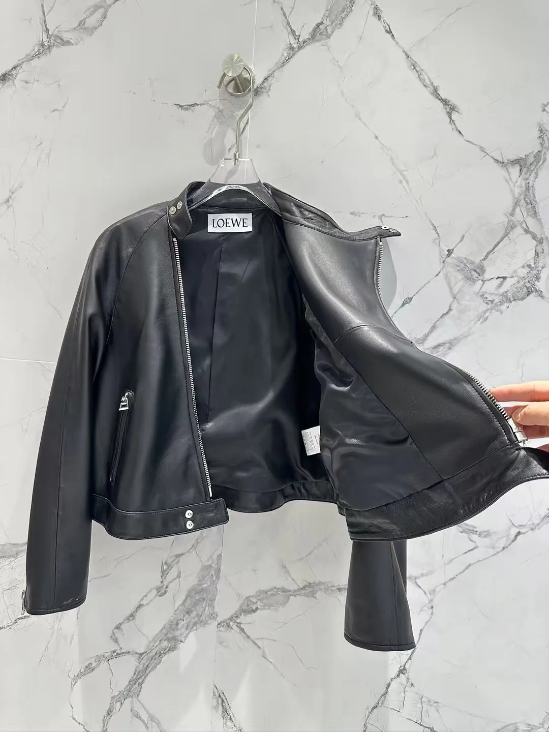 Кожаные Куртки И Дублёнки Женские Loewe 12717837