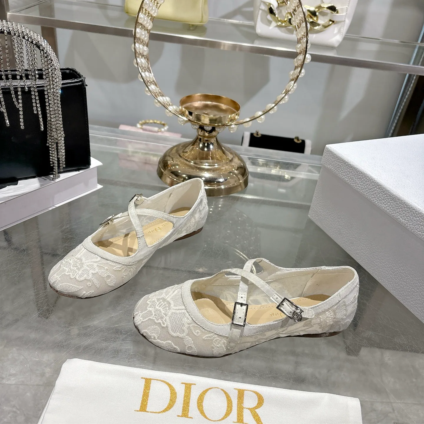 Балетки Женские Christian Dior 10926782