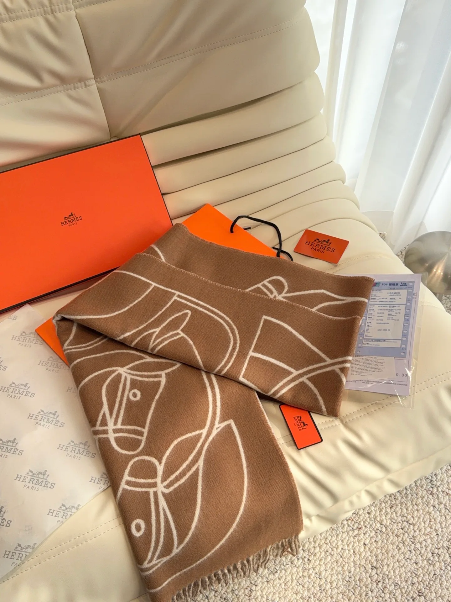Шарфы Hermes 18105402