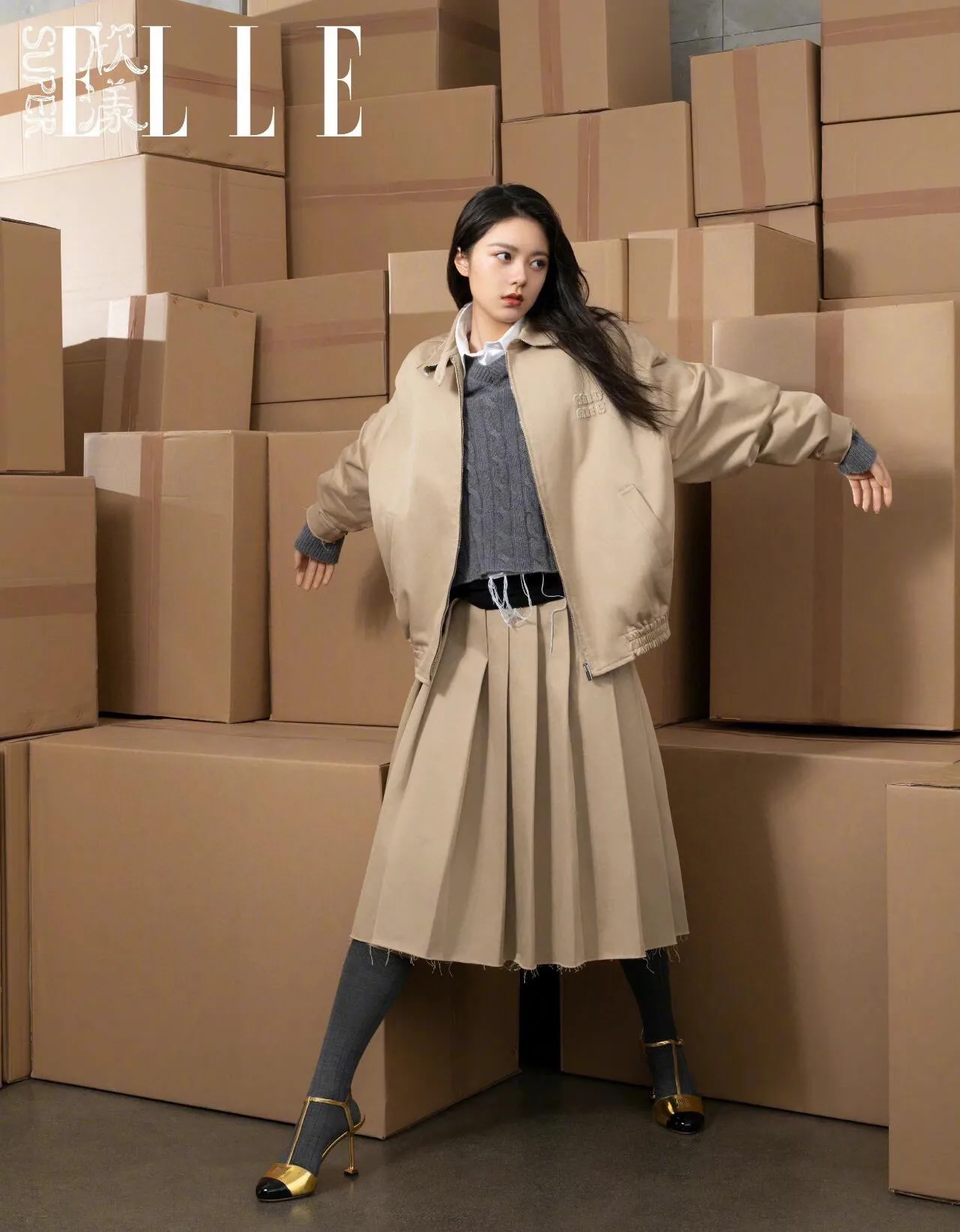 Куртки И Пуховики Женские Miu Miu 4863214