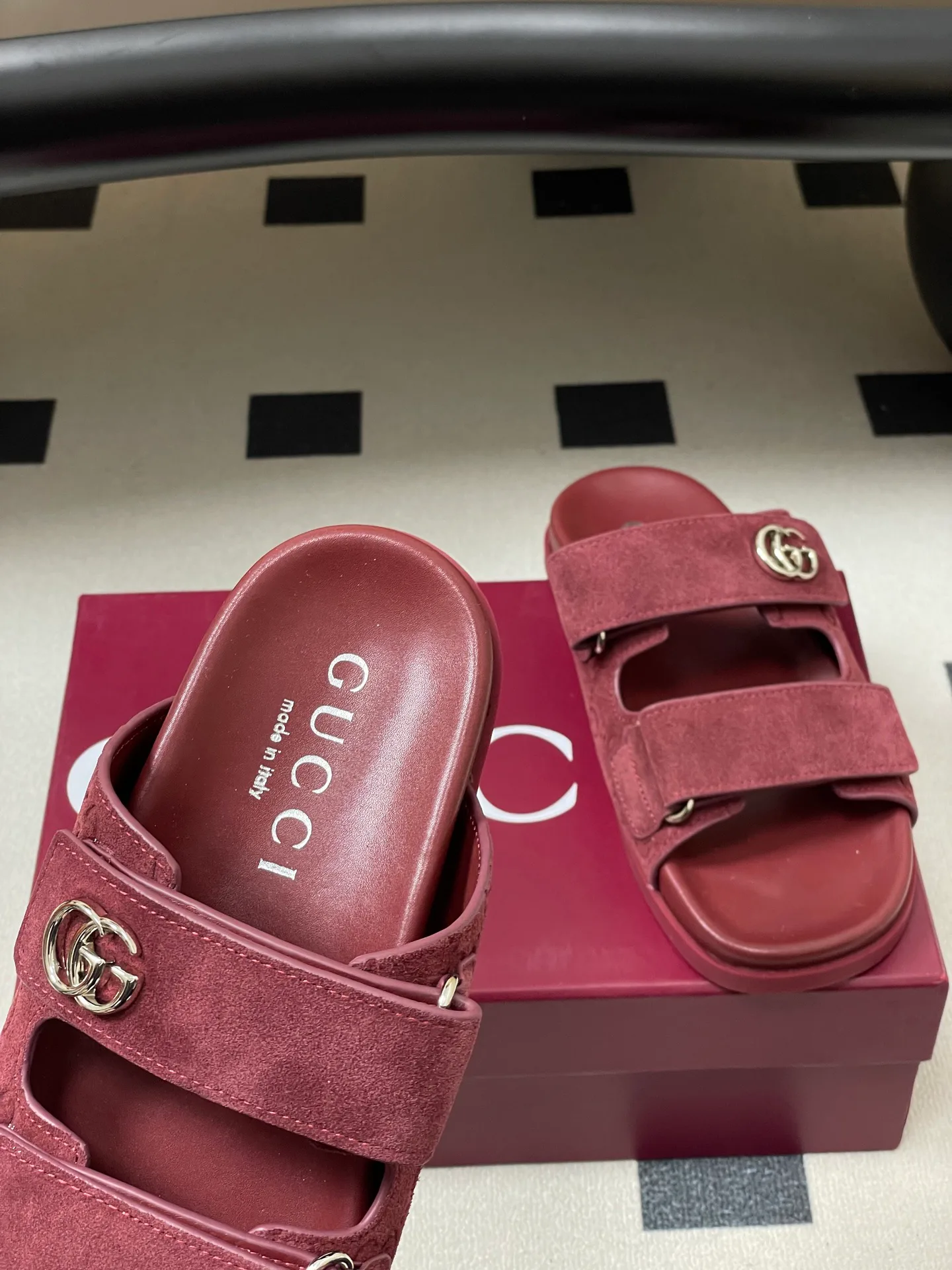 Шлепанцы Женские Gucci 1677119