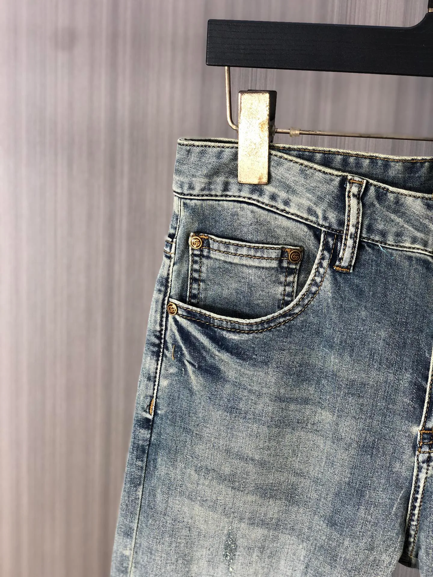 Джинсы Мужские Gucci 46489