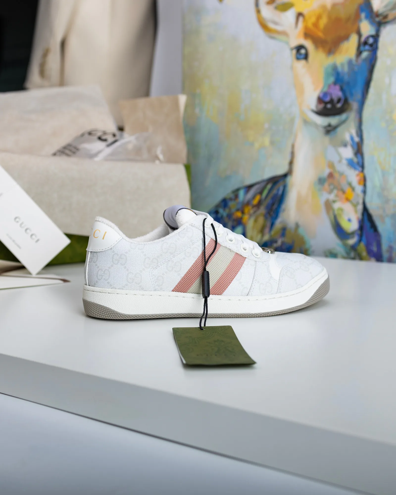Кроссовки Женские Gucci 17620494