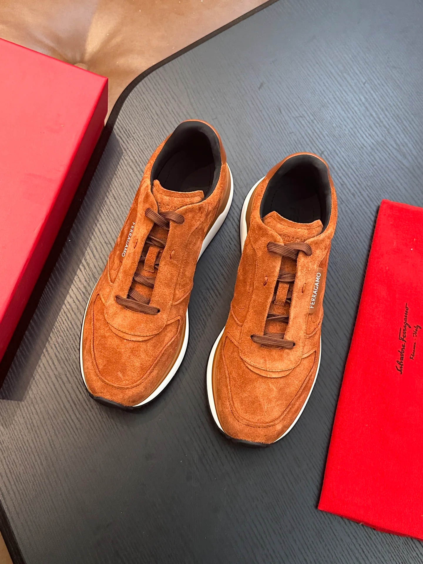 Кроссовки Мужские Salvatore Ferragamo 141428