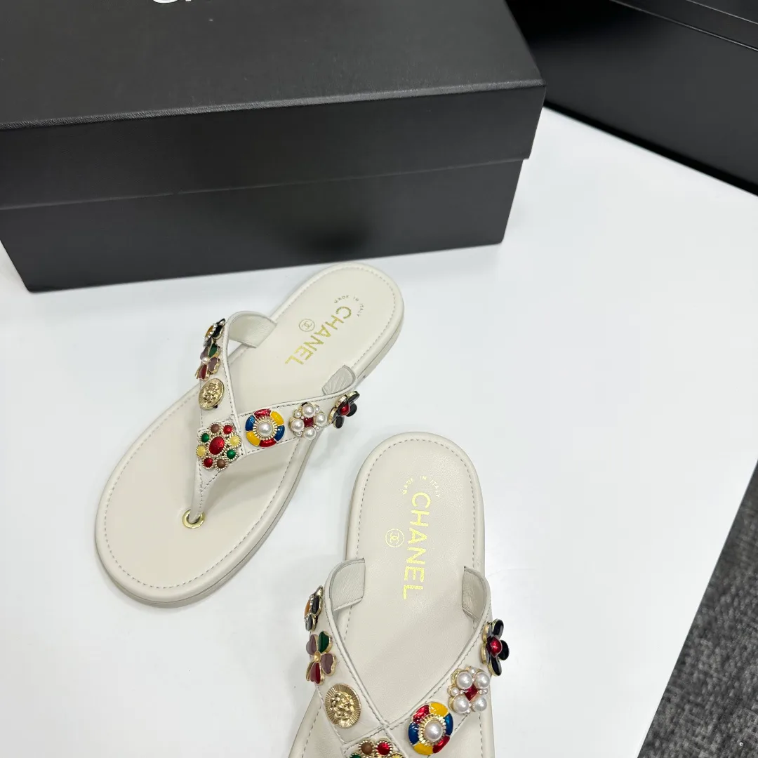 Шлепанцы Женские Chanel 1518399