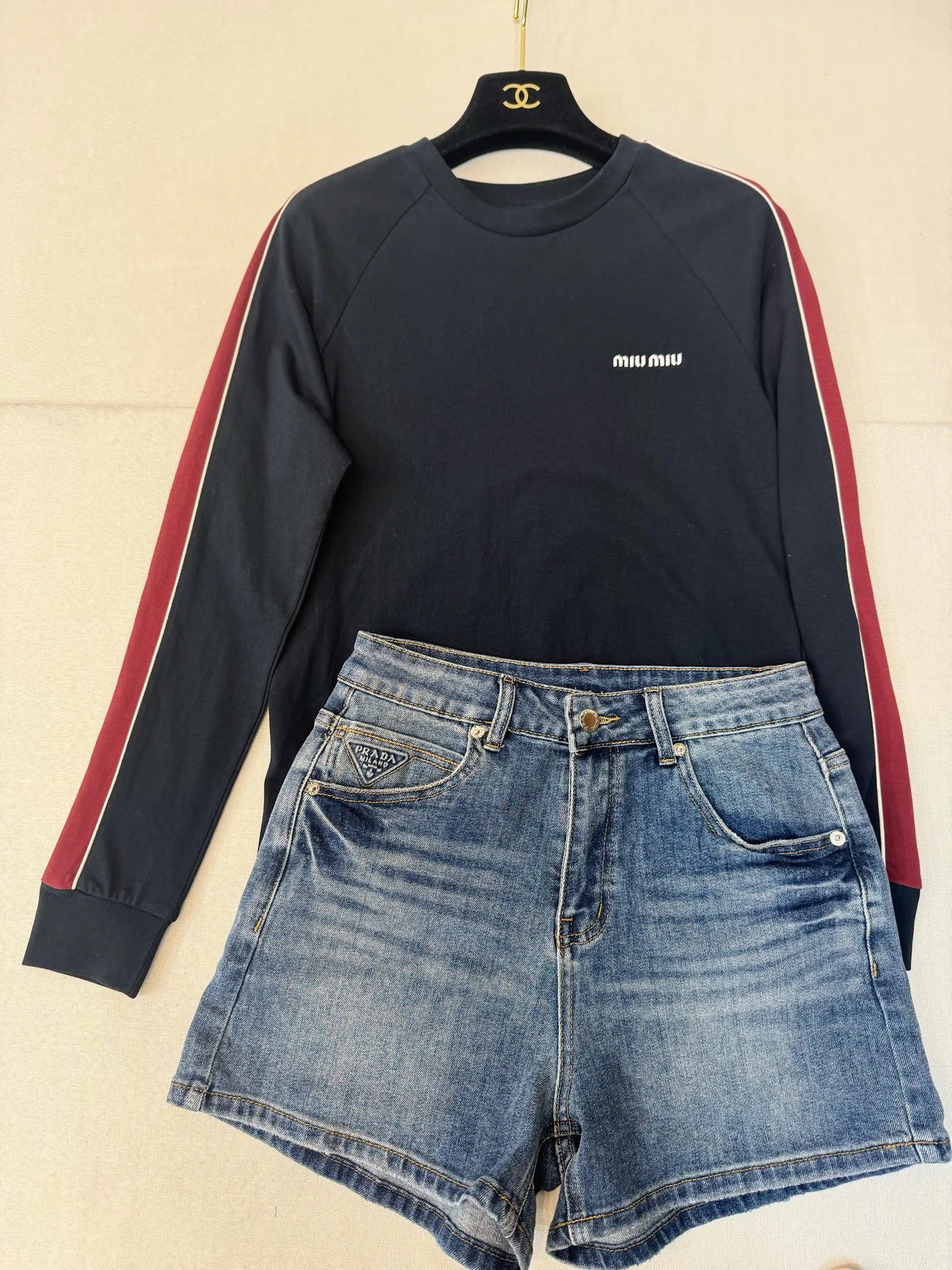 Лонгсливы Женские Miu Miu 11225201