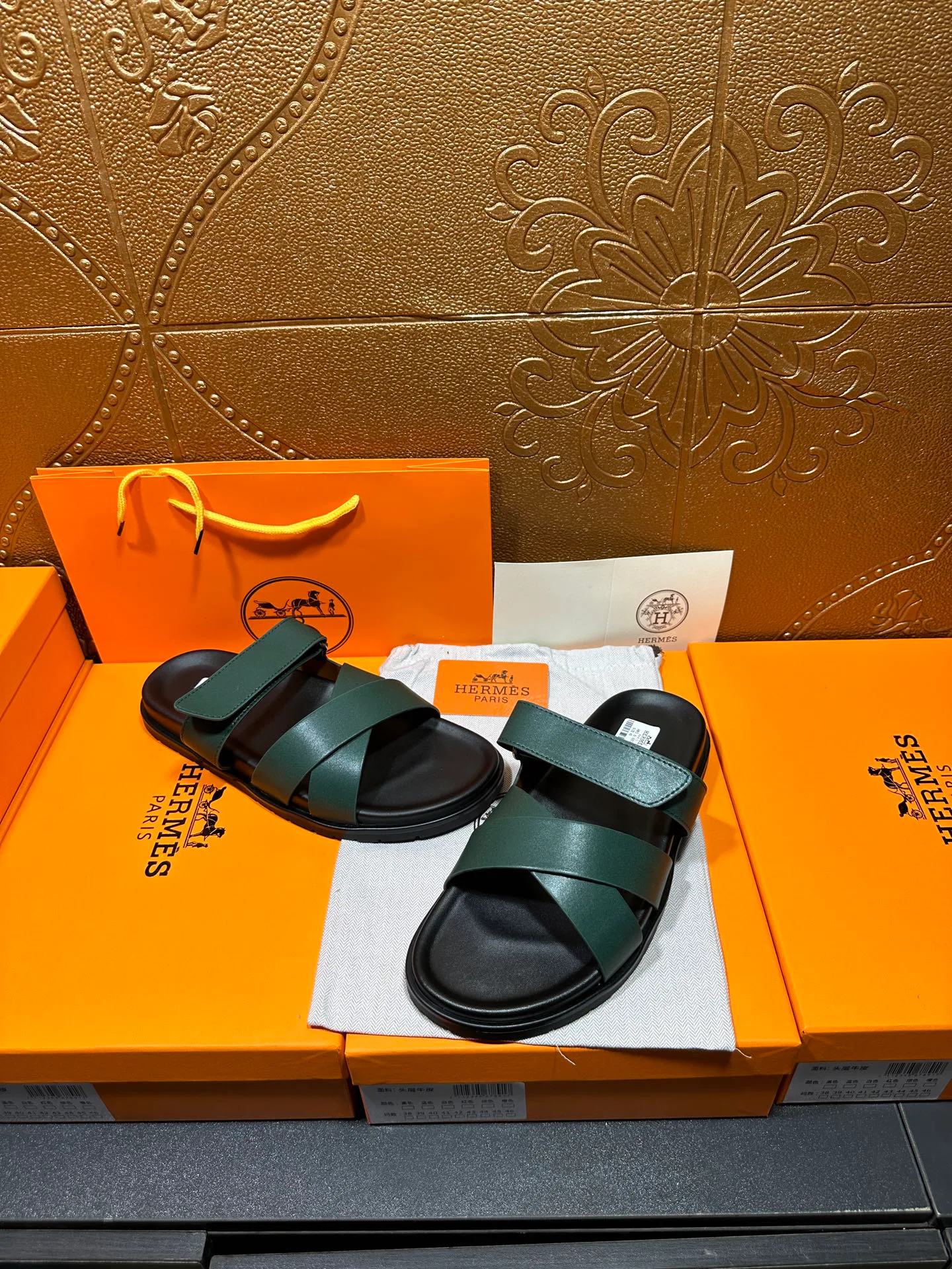 Шлепанцы Женские Hermes 987378