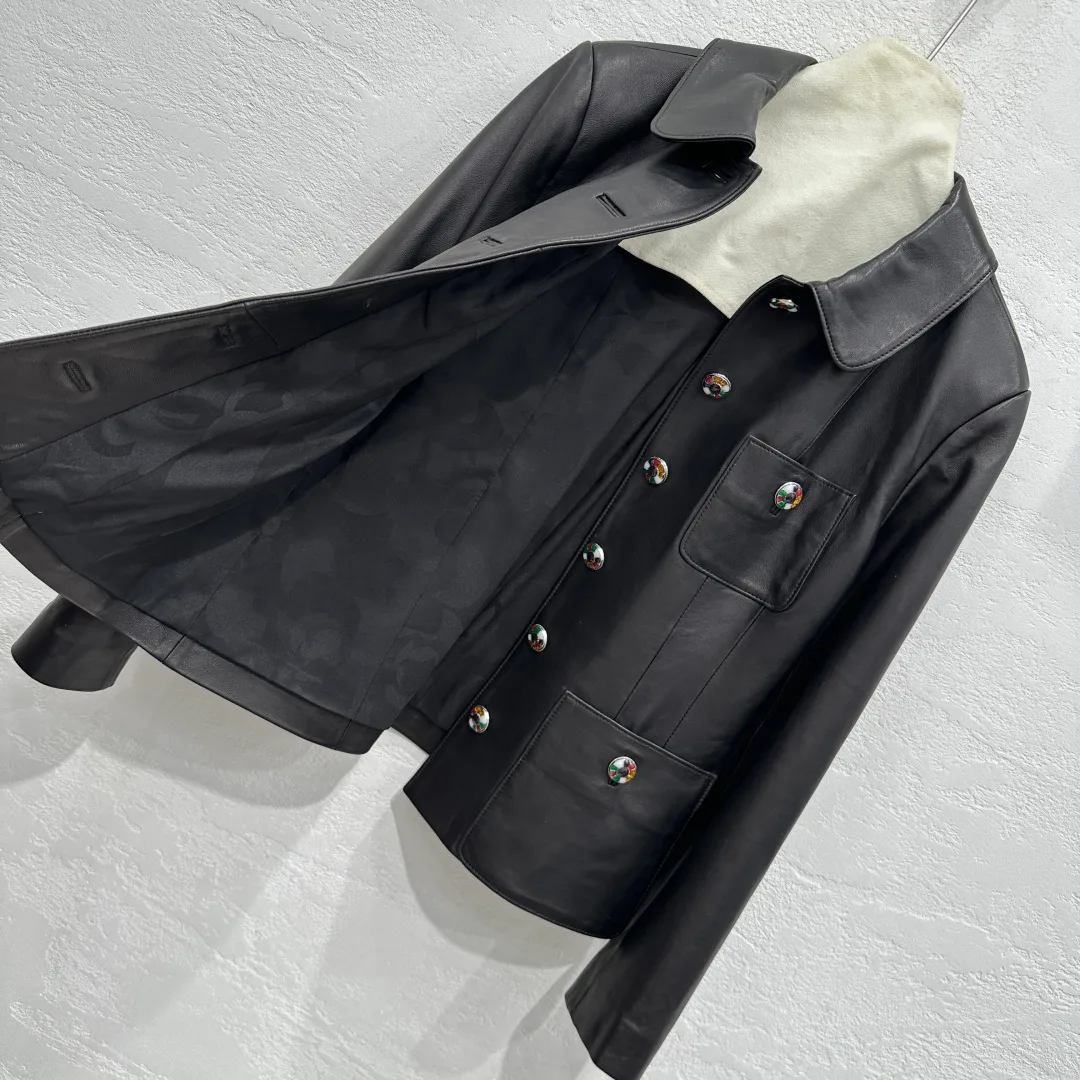 Кожаные Куртки И Дублёнки Женские Chanel 11544769