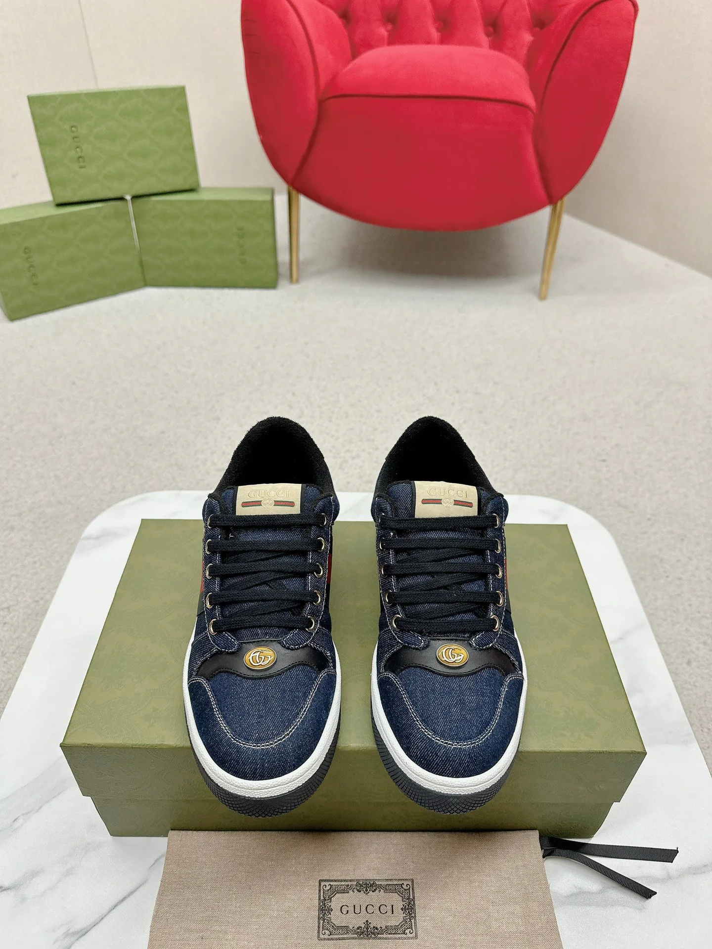 Кеды Женские Gucci 4784240