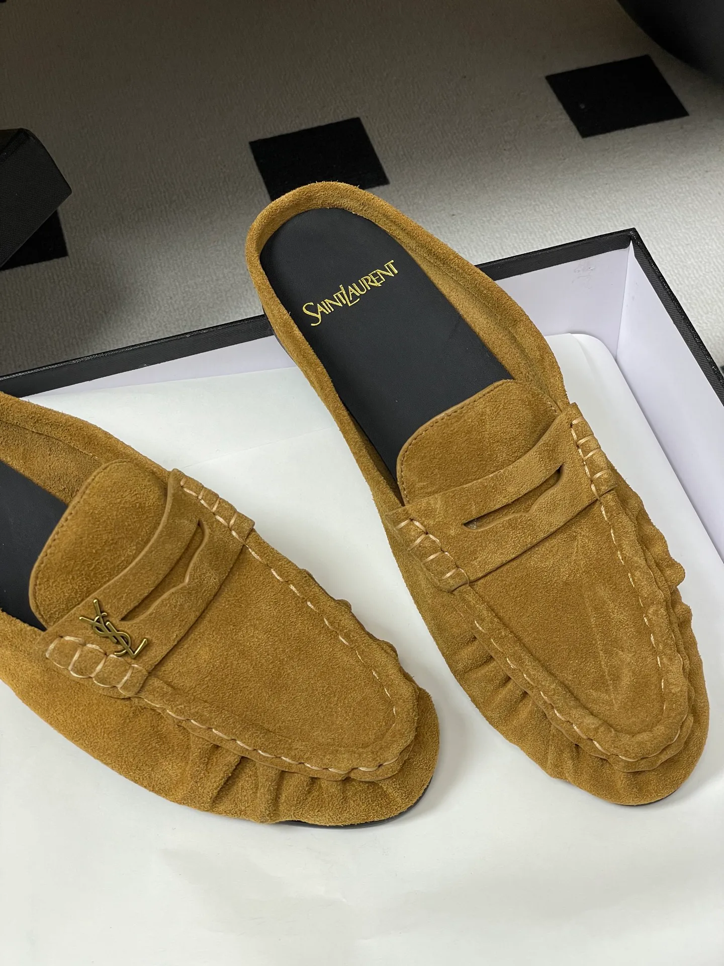 Мюли И Сабо Женские Saint Laurent 725684