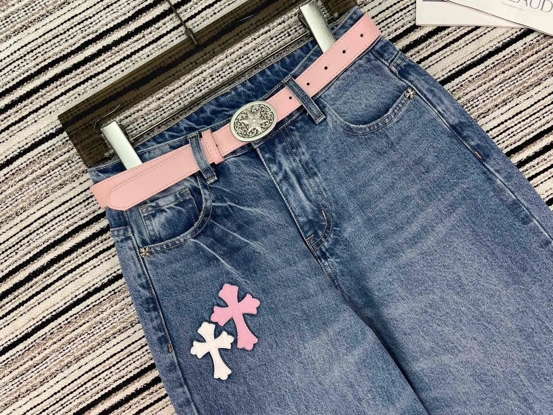 Джинсы Женские Chrome Hearts 5088208