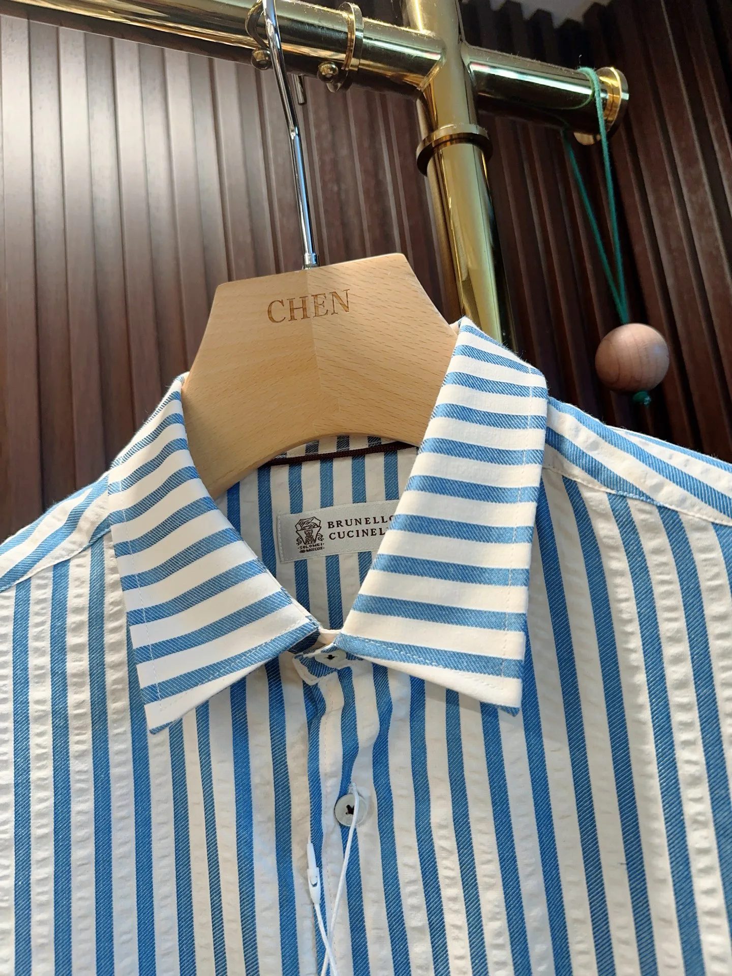 Рубашки Мужские Brunello Cucinelli 11383630