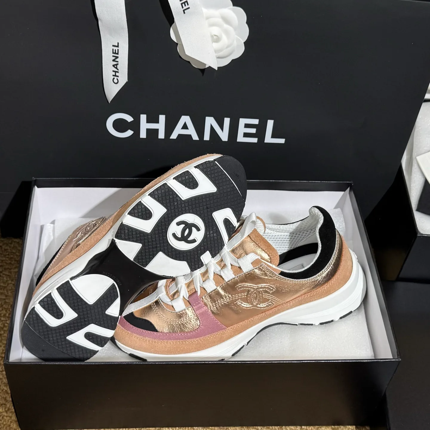 Кроссовки Женские Chanel 1769843