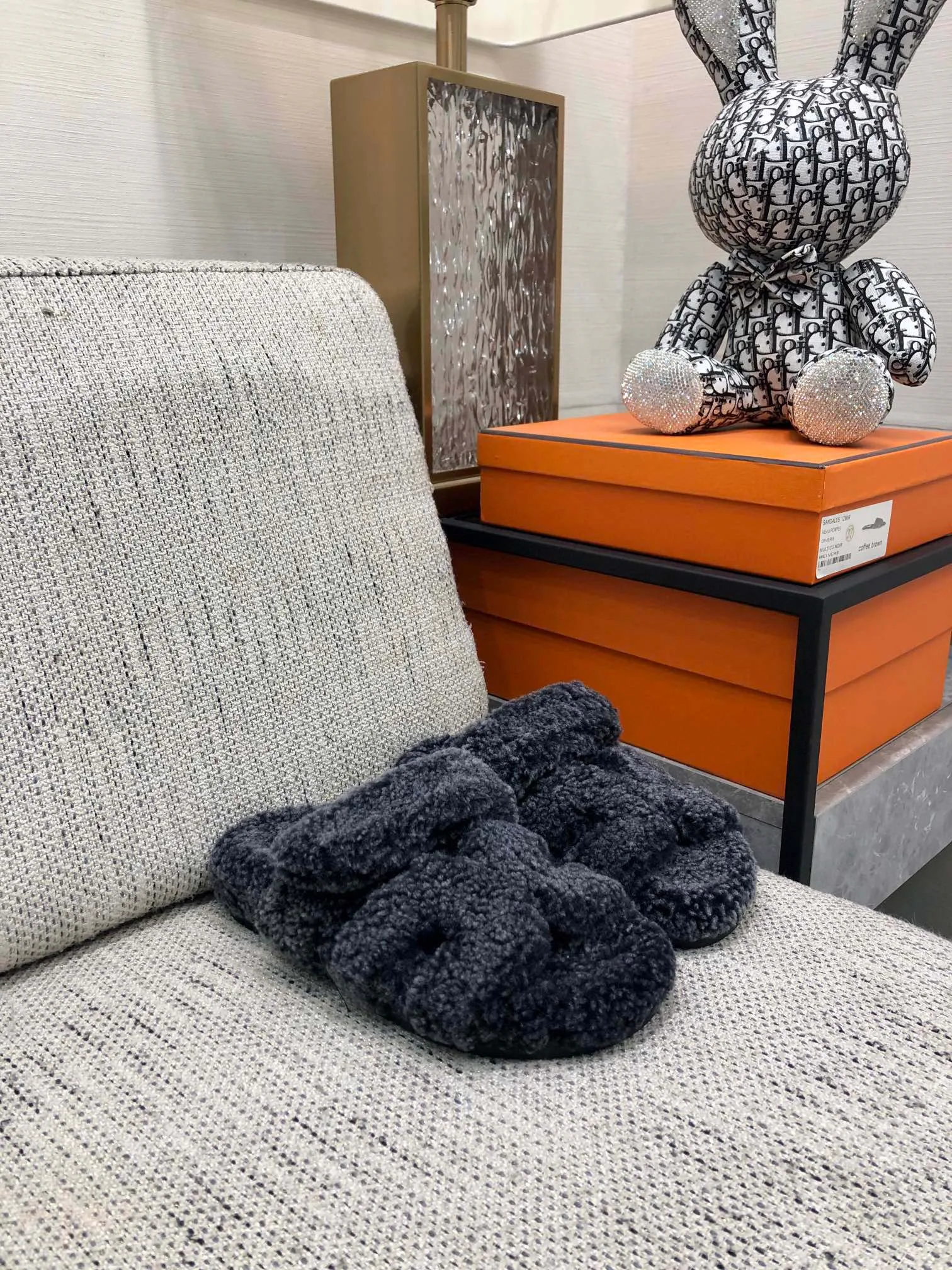 Тапочки Мужские Hermes 101075