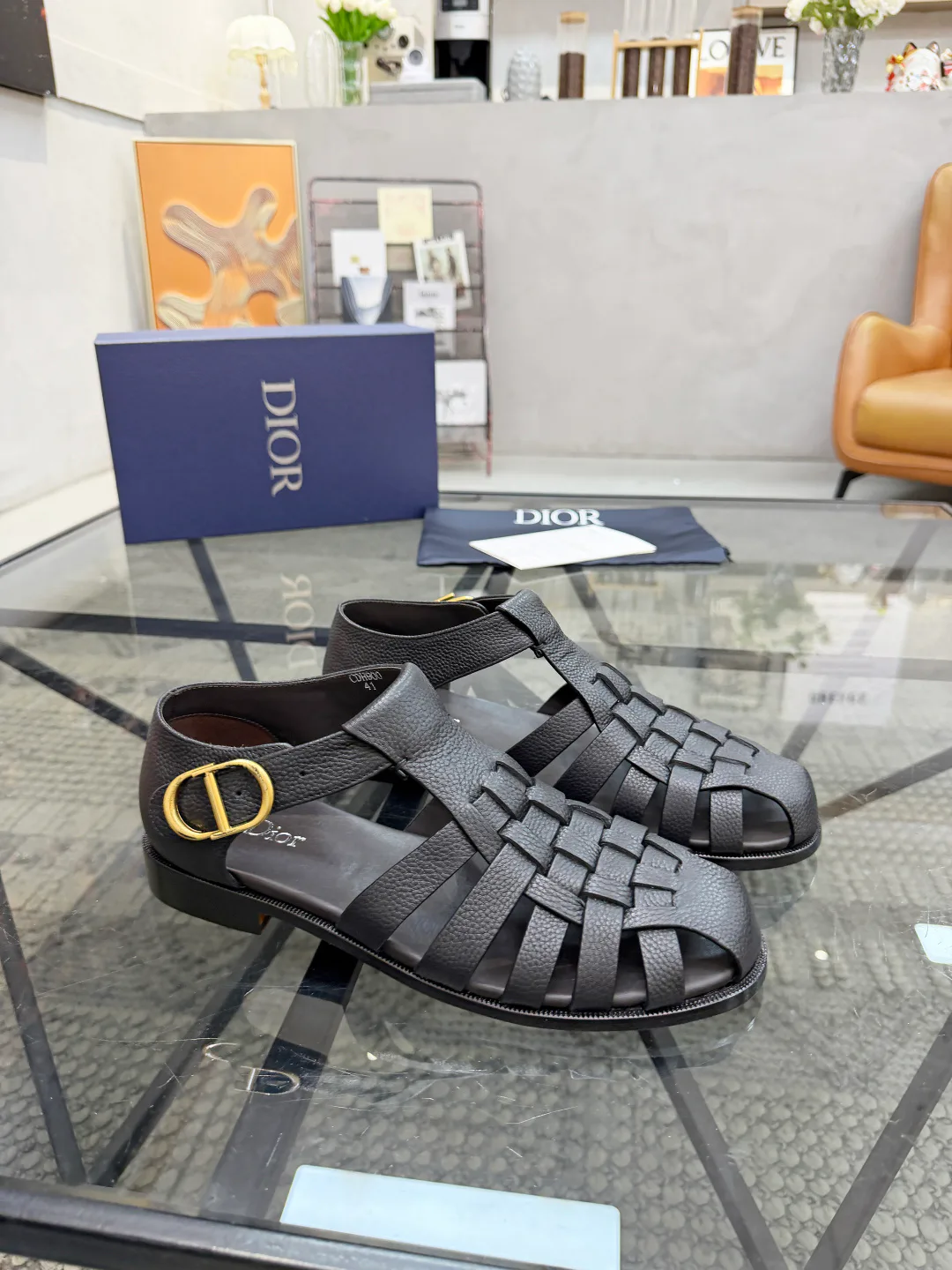 Сандалии Мужские Christian Dior 17951128