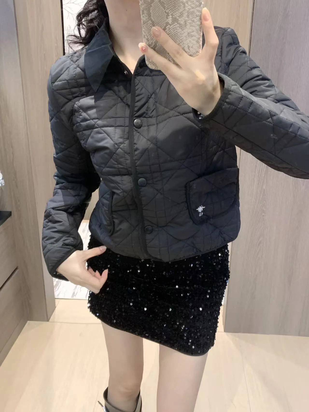 Куртки И Пуховики Женские Christian Dior 550524