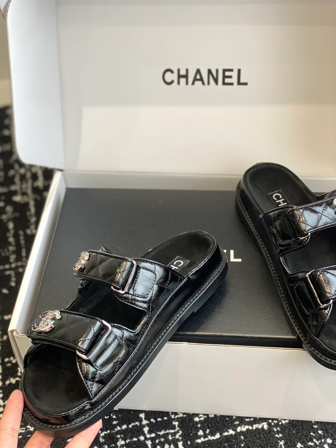 Шлепанцы Женские Chanel 28125