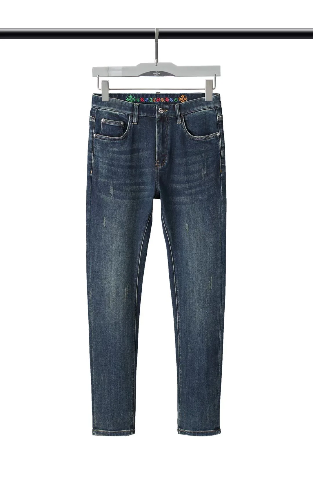 Джинсы Мужские Chrome Hearts 1283866