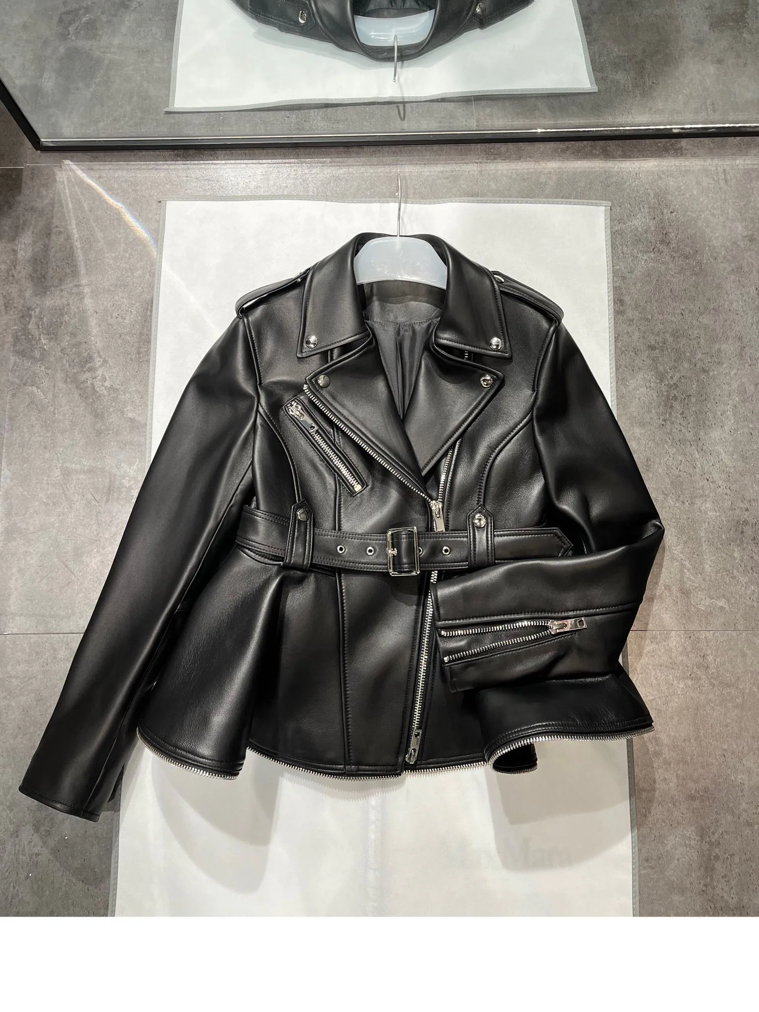 Кожаные Куртки И Дублёнки Женские Alexander Mcqueen 10088541