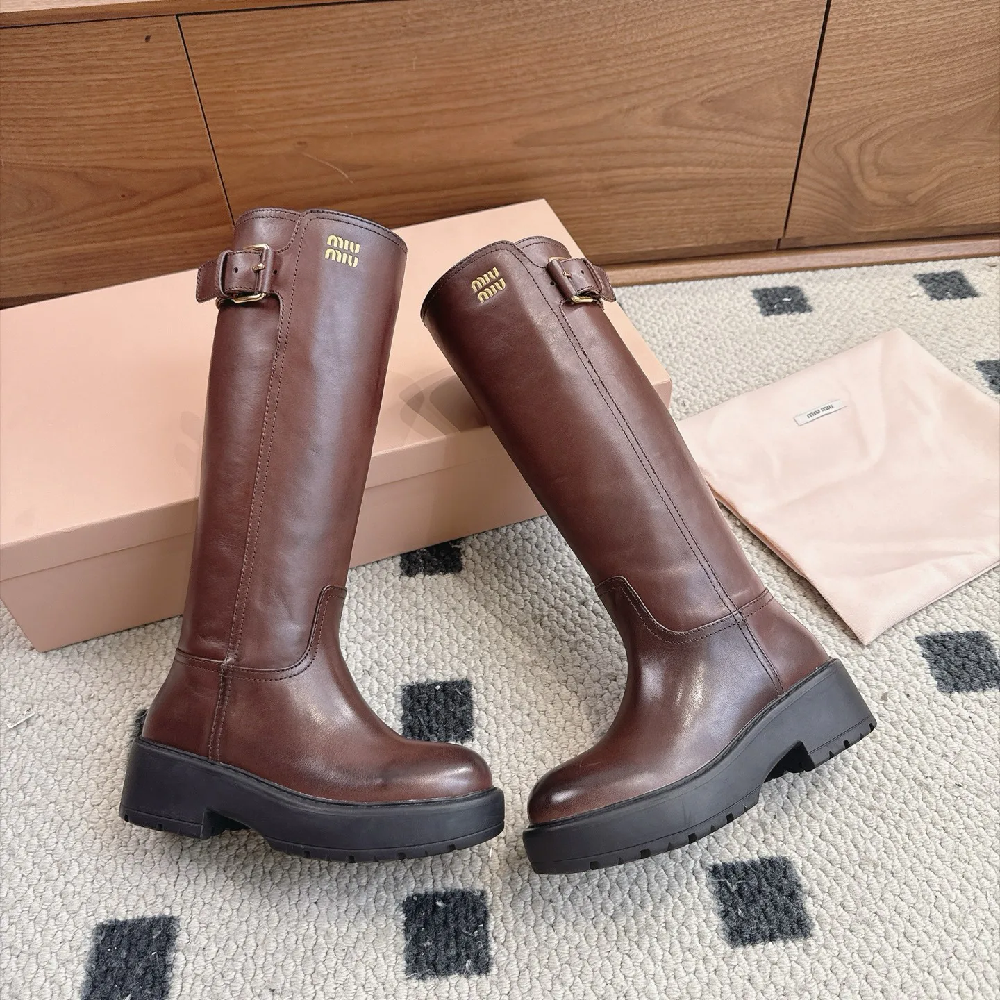 Сапоги Женские Miu Miu 18025368