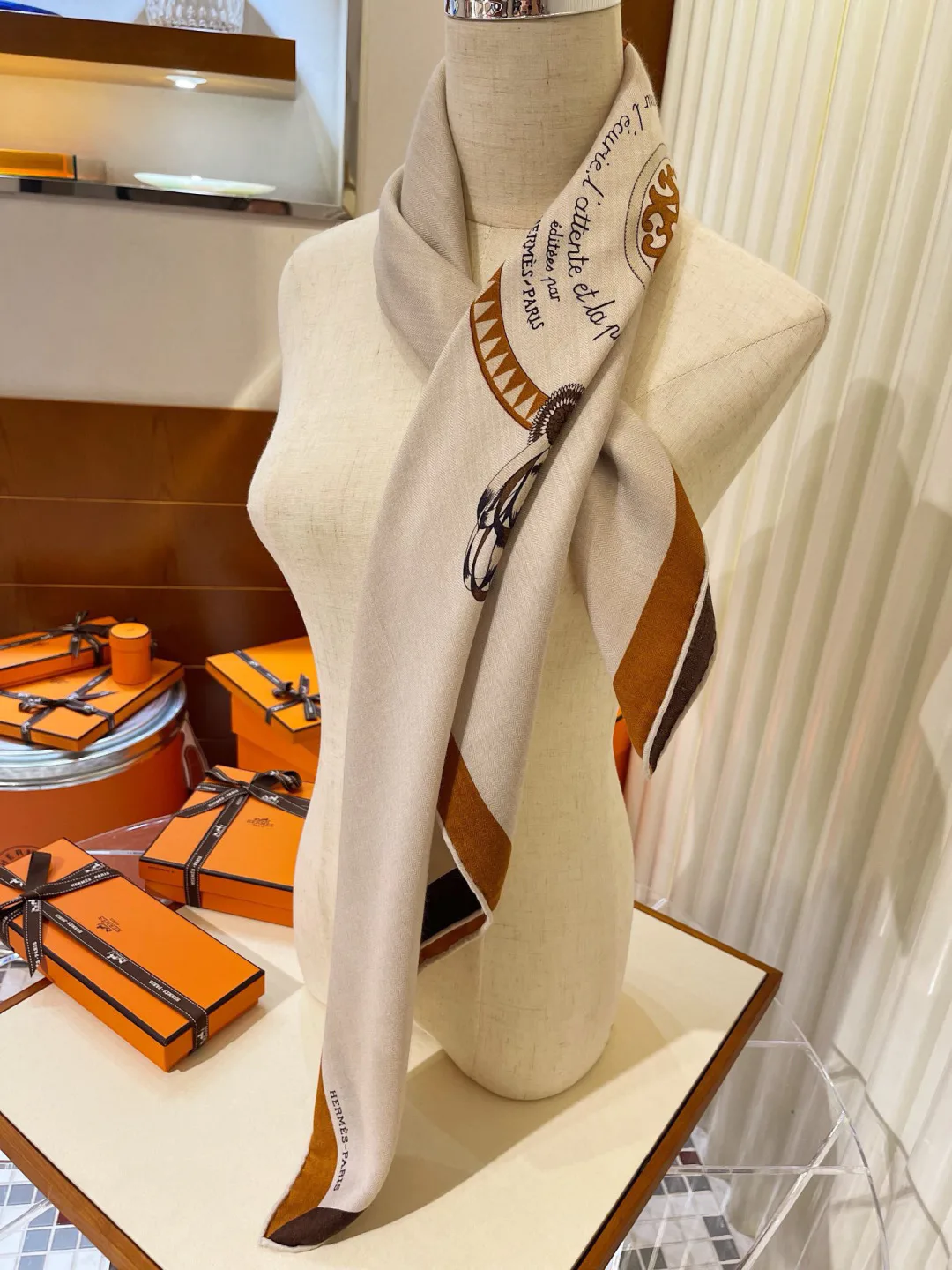 Шарфы Hermes 895240