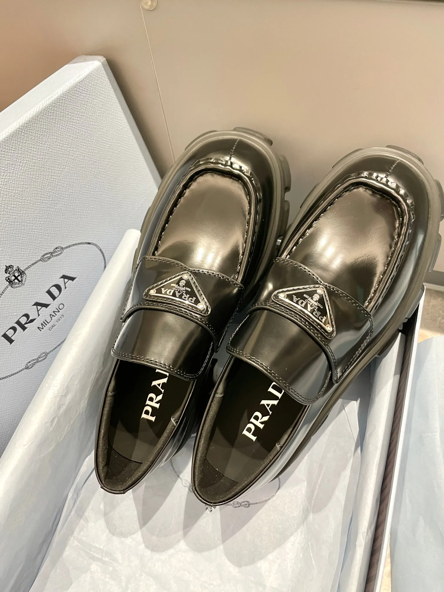 Лоферы И Мокасины Женские Prada 10822514