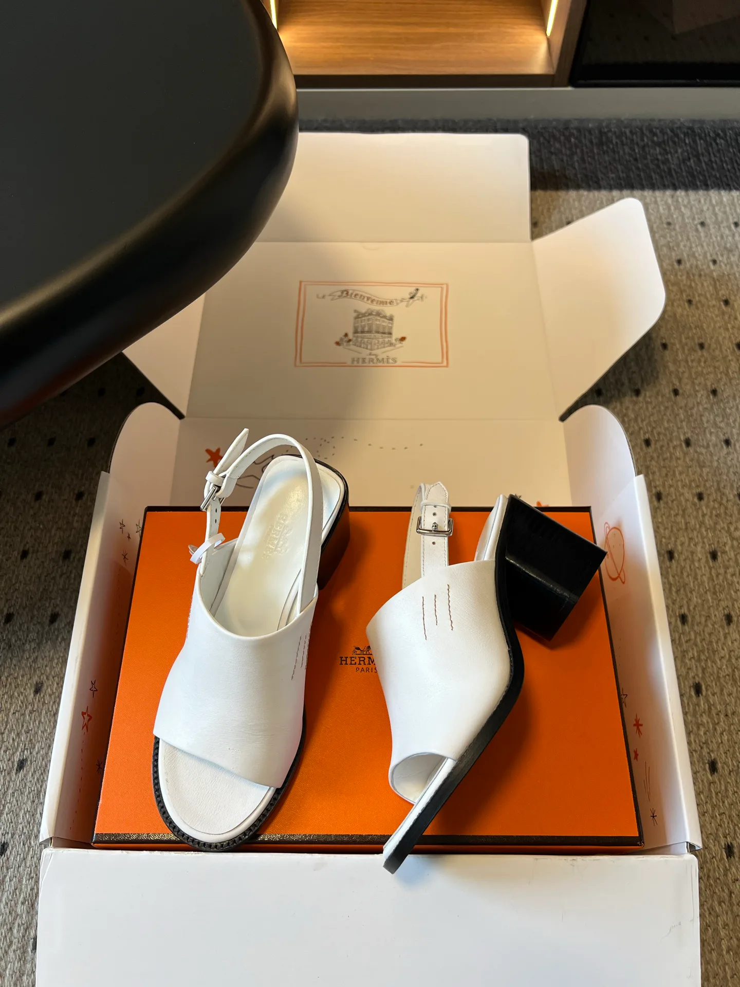 Босоножки Женские Hermes 14622783