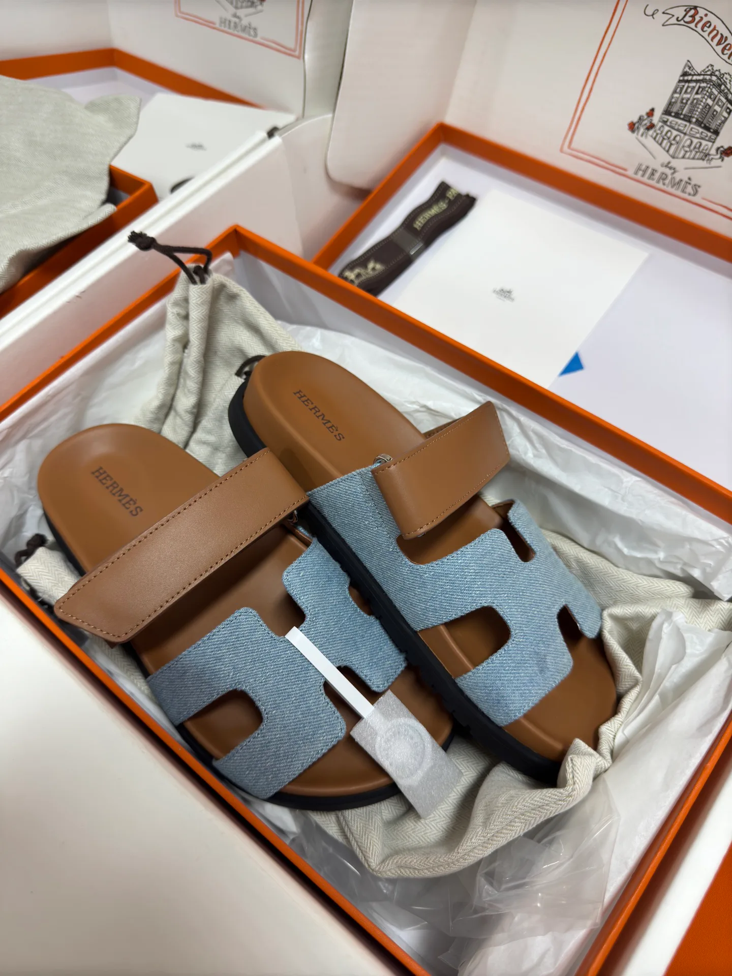 Шлепанцы Женские Hermes 5685