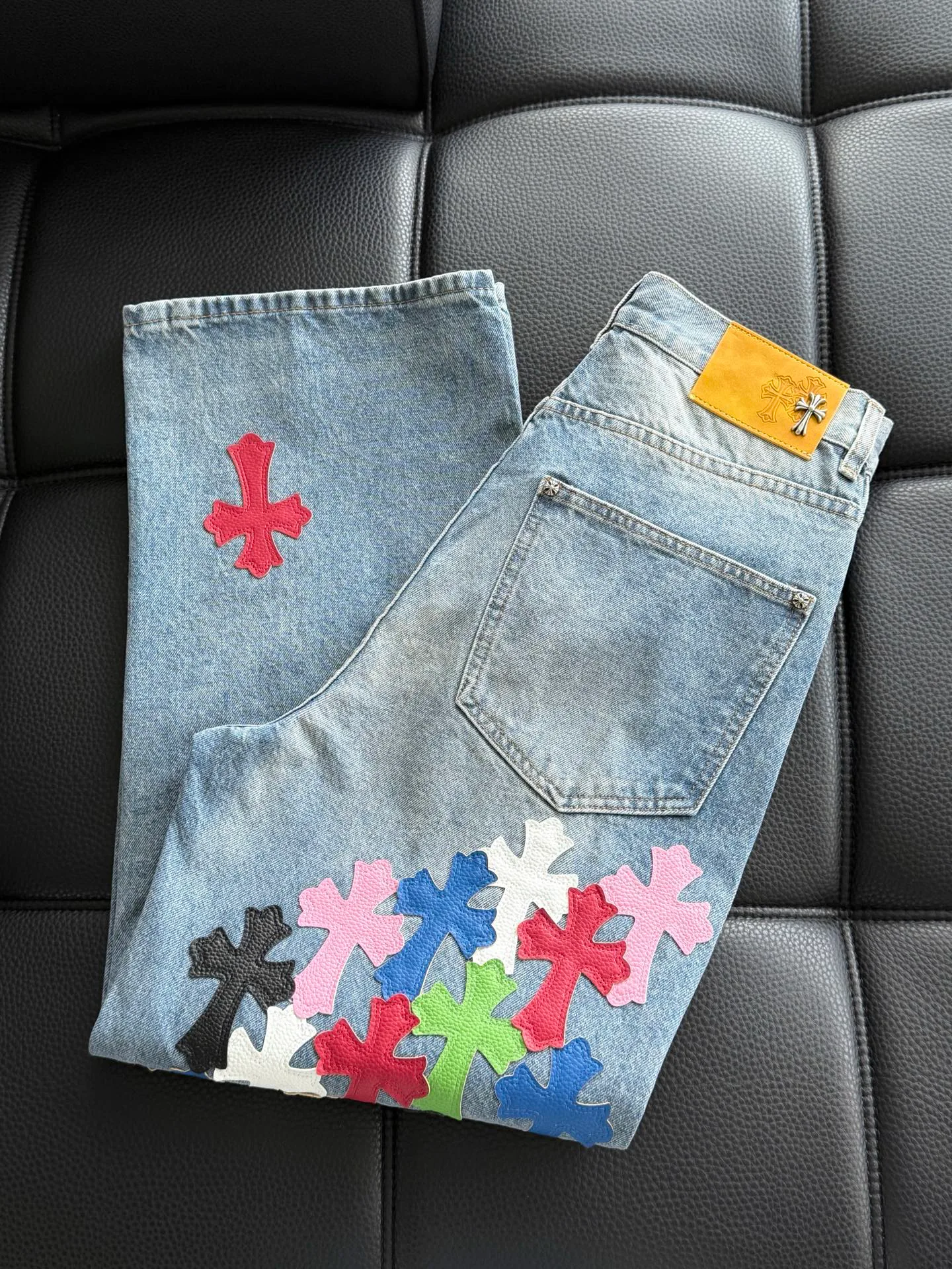 Джинсы Женские Chrome Hearts 2237978