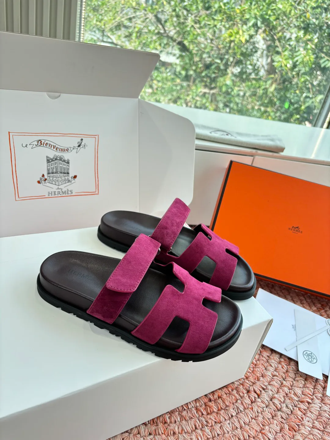 Шлепанцы Женские Hermes 11430356