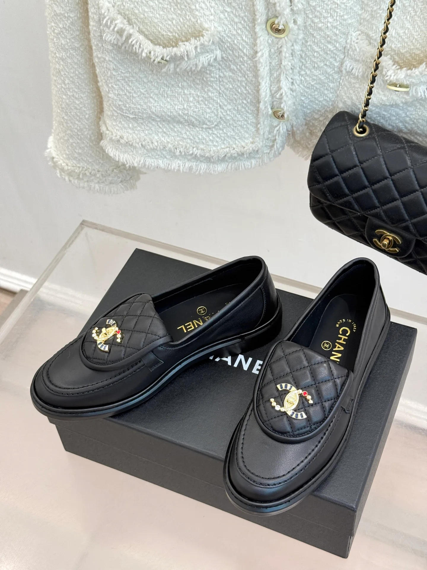 Лоферы И Мокасины Женские Chanel 17336057