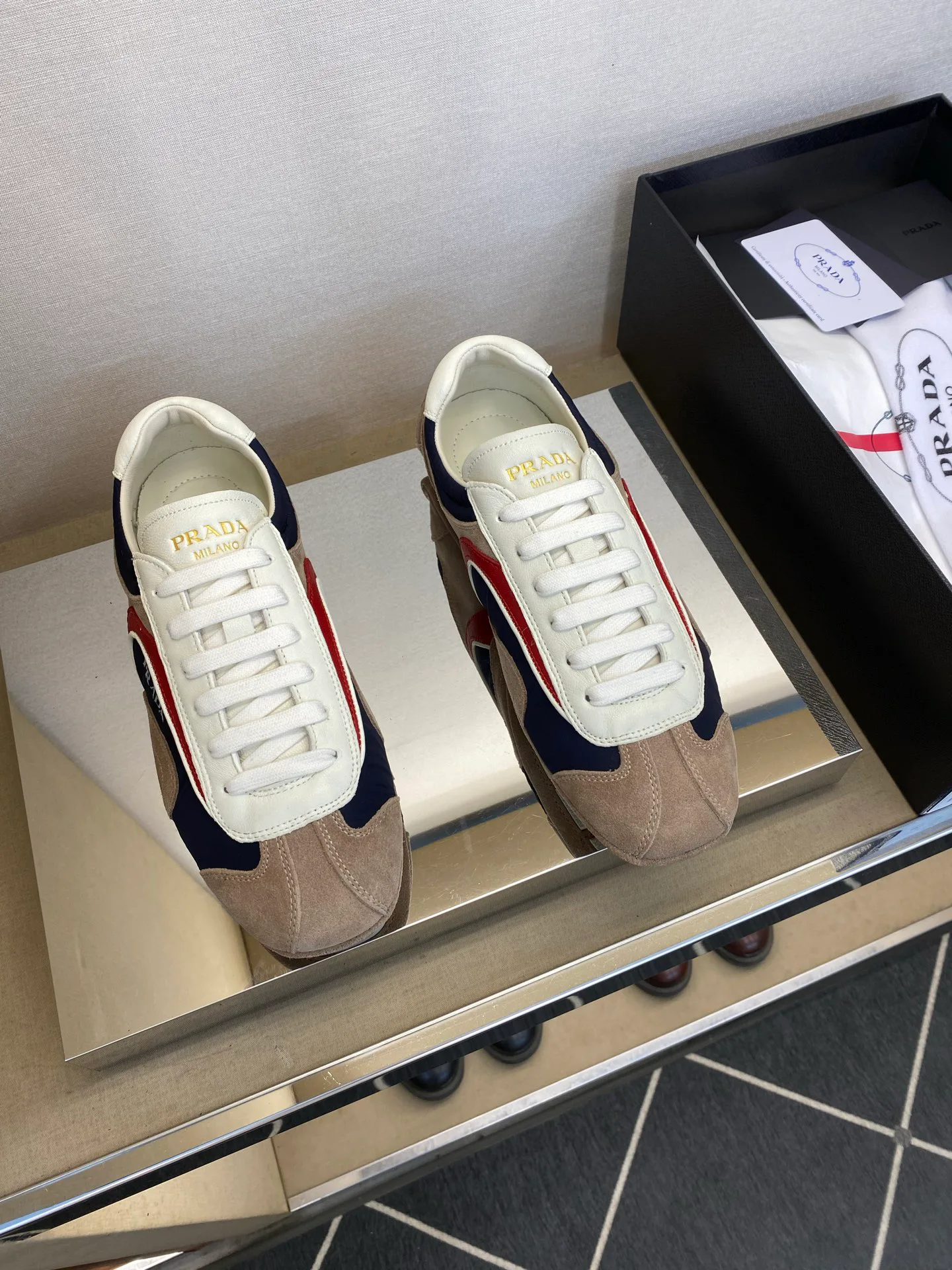 Кроссовки Мужские Prada 20070288