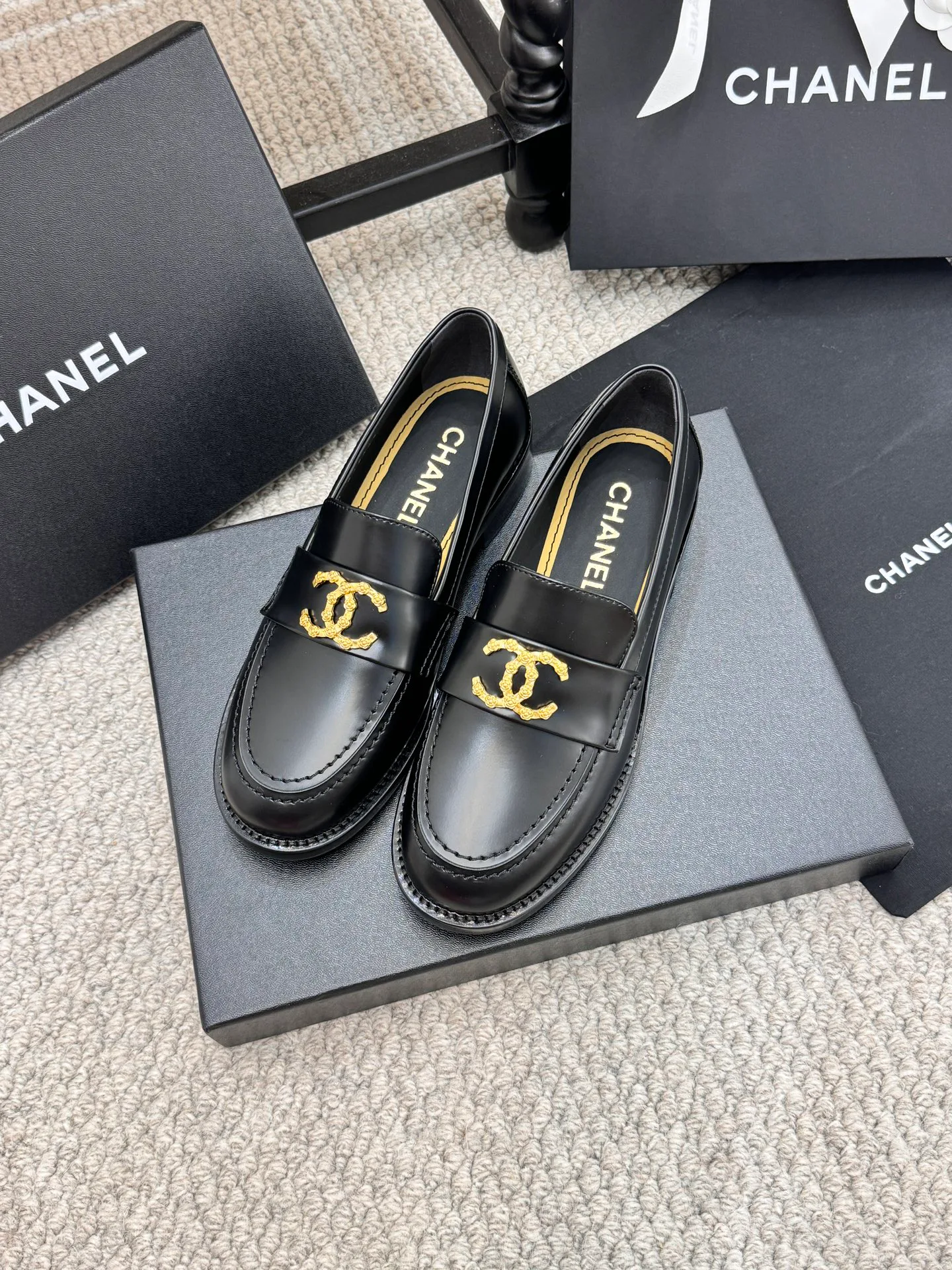 Лоферы И Мокасины Женские Chanel 19359410