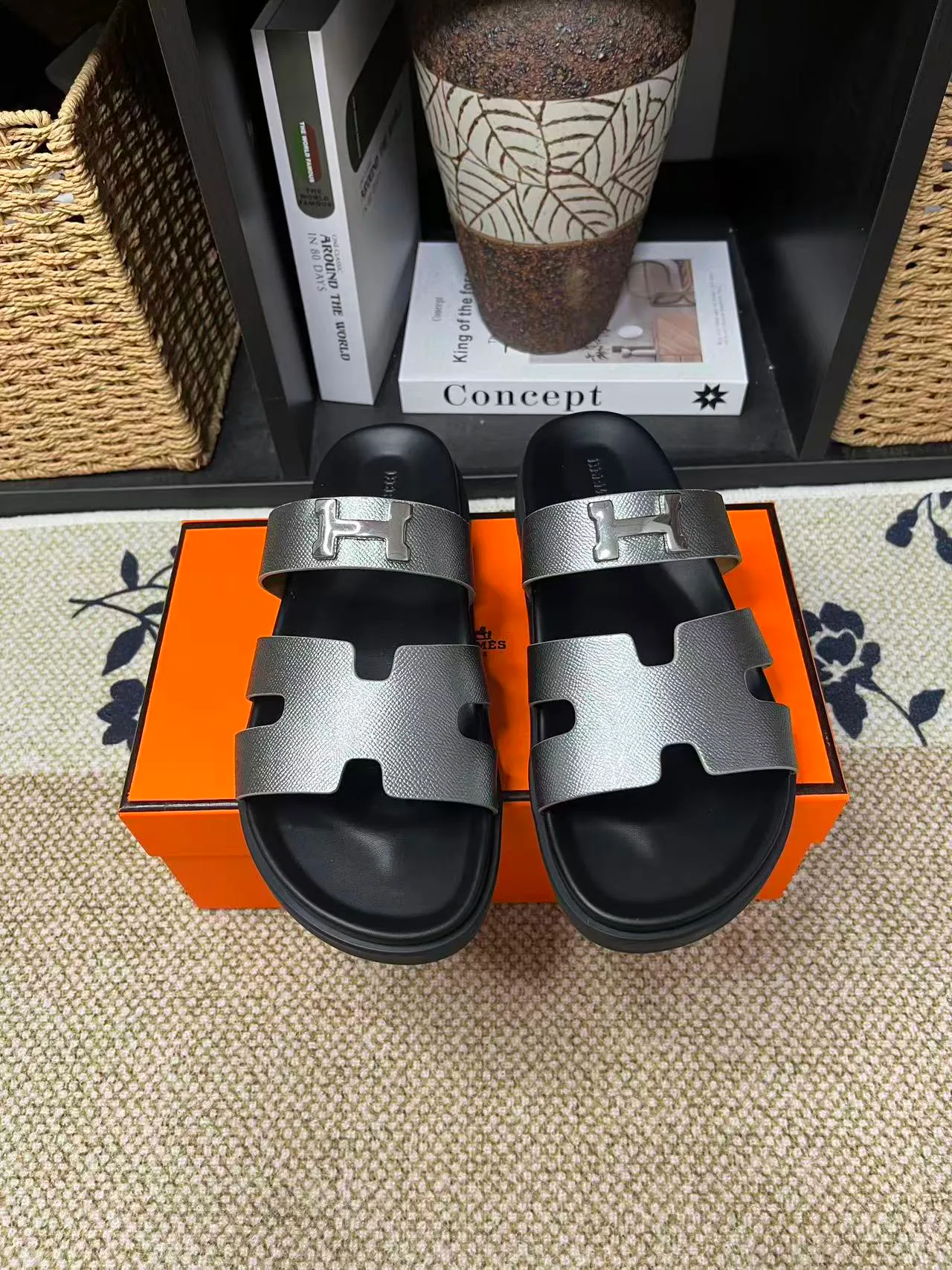 Шлепанцы Женские Hermes 991607