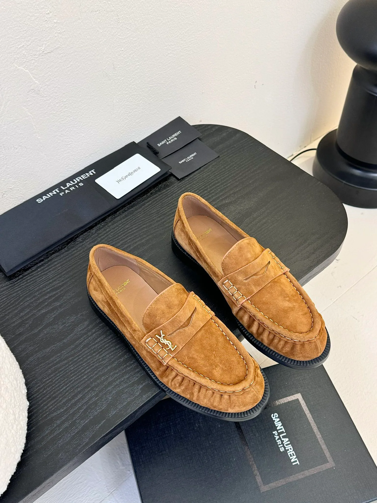 Лоферы Женские Saint Laurent 24382