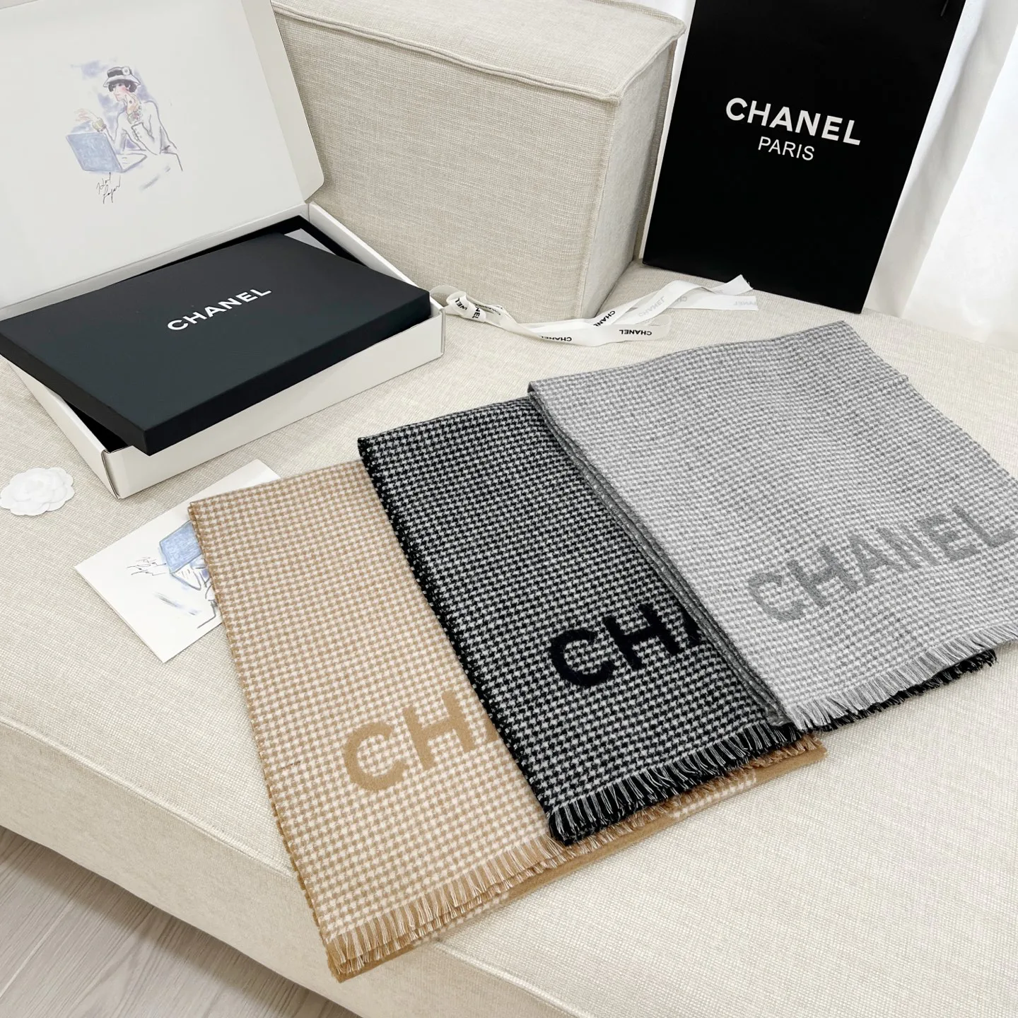 Шарфы Chanel 1628387