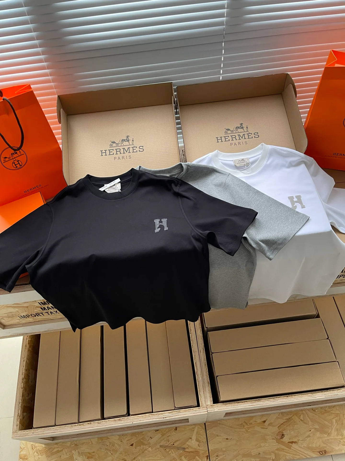 Футболки Мужские Hermes 13133467