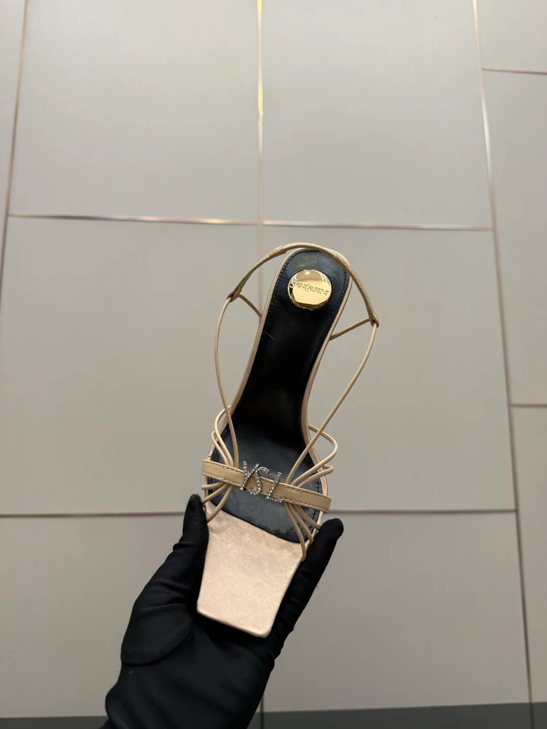 Босоножки Женские Saint Laurent 9632698