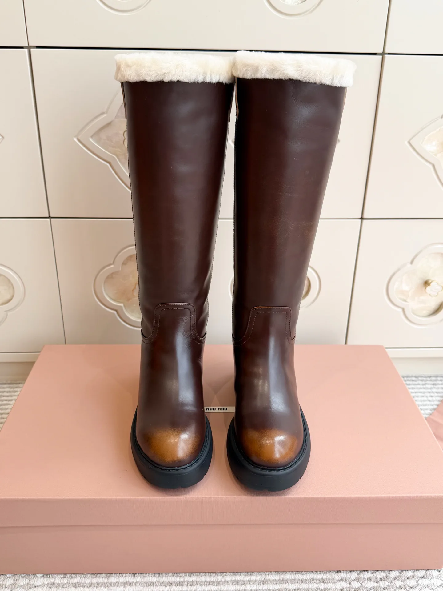 Сапоги Женские Miu Miu 18146259