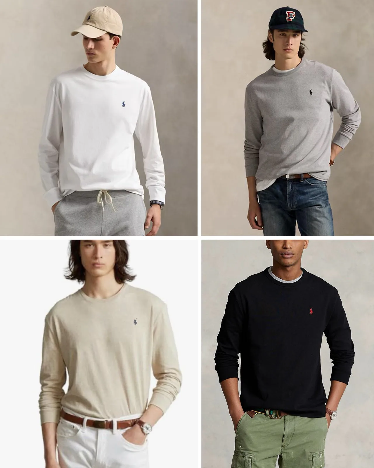 Лонгсливы Мужские Ralph Lauren 113522