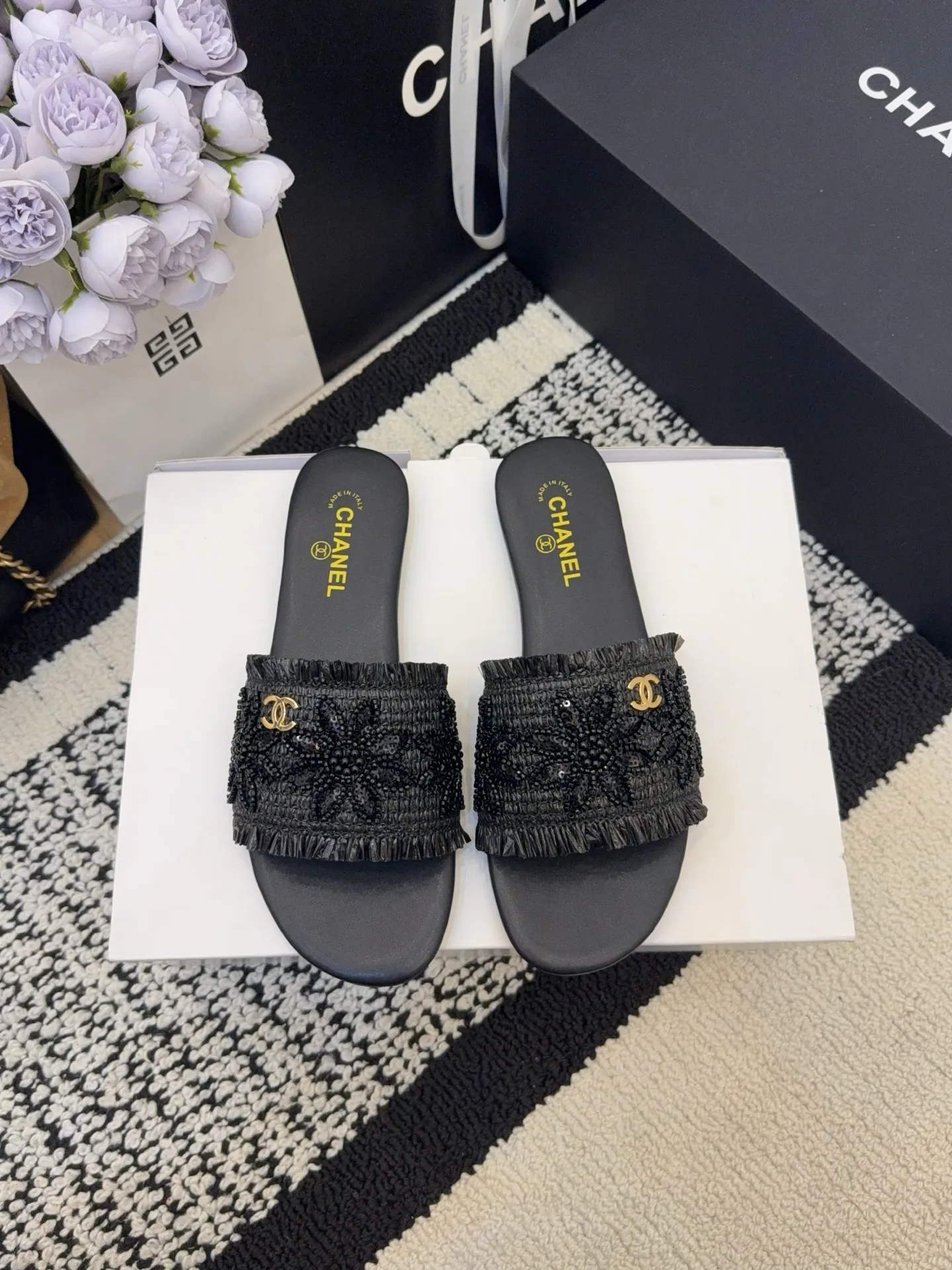 Сандалии Женские Chanel 1881202